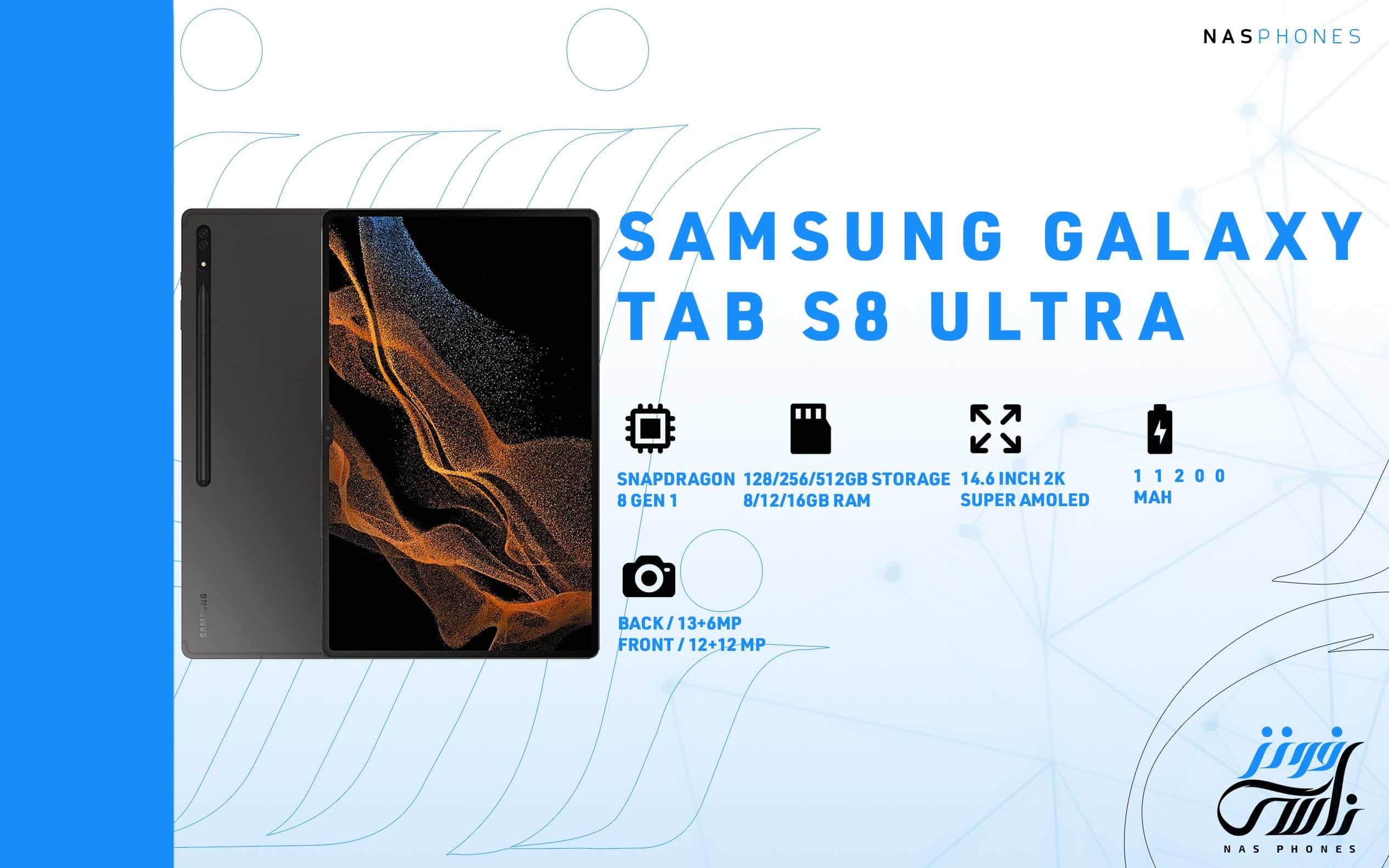 Galaxy Tab S8 Ultra Specs