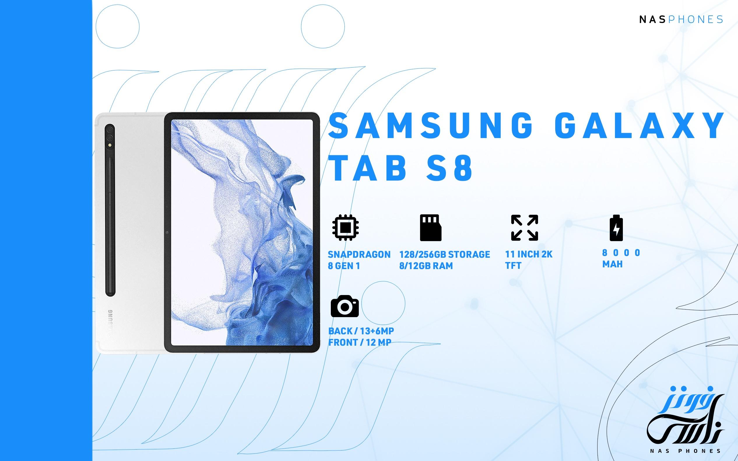 Galaxy Tab S8 Specs