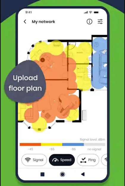 تطبيق wifi heatmap