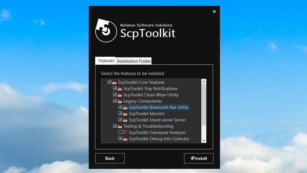 طريقة تثبيت ScpToolkit